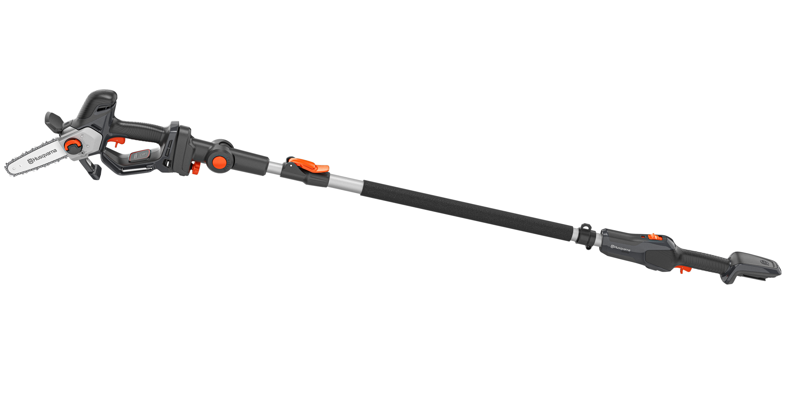 Husqvarna Aspire™ P8X-P4A (6") akkumulátoros ágvágó láncfűrész teleszkópos nyéllel (akku és töltő nélkül) termék fő termékképe